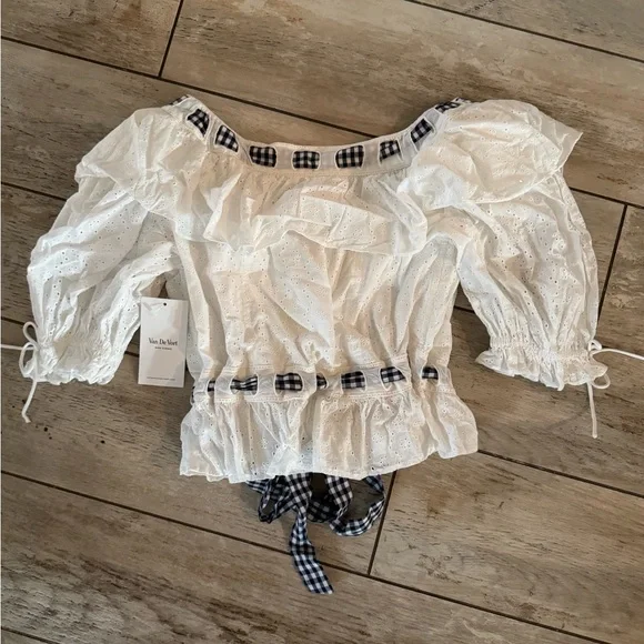 For Love and Lemons Ruby Ribbon Top - Picture 4 of 6